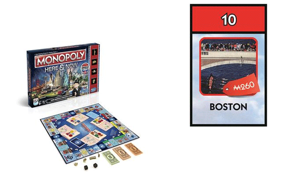 Head Of The Charles Regatta® Represents City of Boston in the New MONOPOLY HERE & NOW: U.S. Edition Game